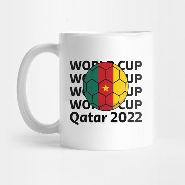 World Cup Qatar 2022  - Team Cameroon by Inspirit Designs